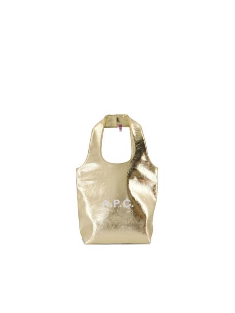 small Ninon metallic tote bag
