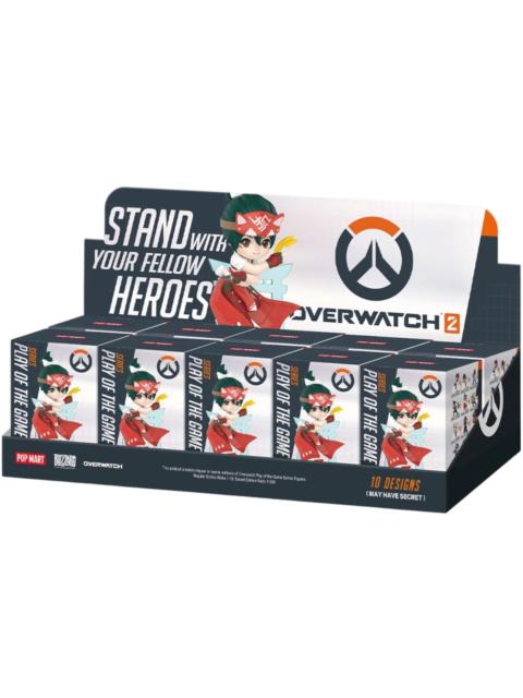 Pop Mart Overwatch Play of the Game Series Figures Sealed Case (10 Blind Box)