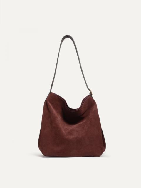 SOFIA BUCKET BAG  -  RUBY BROWN