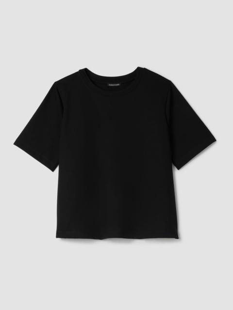 Lightweight Ponte Crew Neck Tee