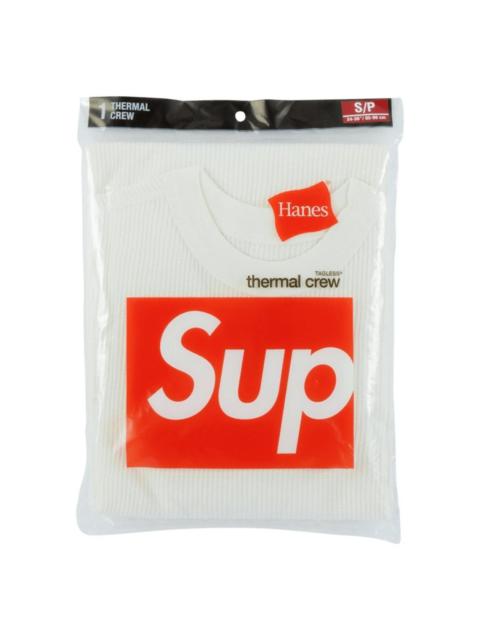 Supreme Hanes Thermal Crew 