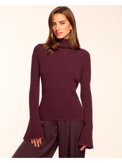 Christina Cashmere Turtleneck Sweater