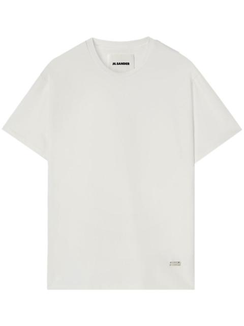 logo-plaque cotton T-shirt