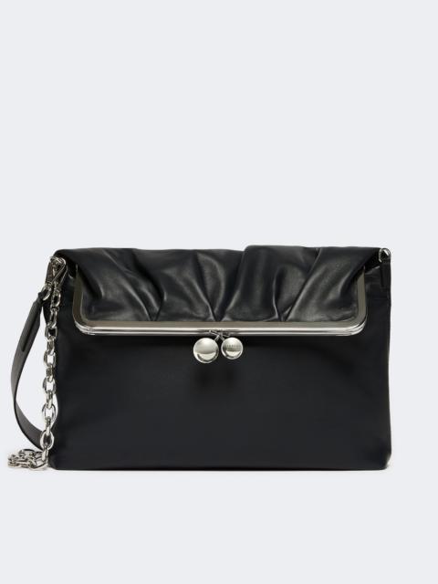 Shiny Nappa leather envelope Pasticcino Bag - ULTRAMARINE