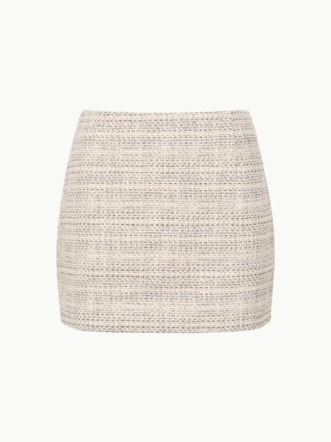 STAUD ANITA SKIRT IVORY MULTI