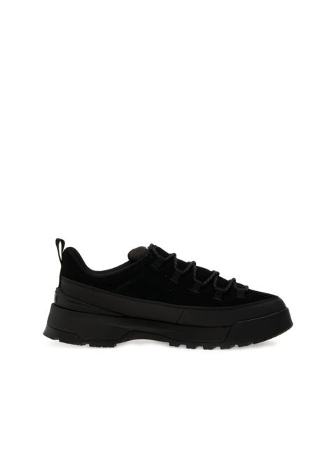 chunky-sole lace-up sneakers