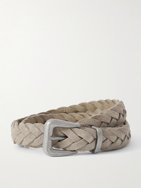Cinta Woven Suede Belt