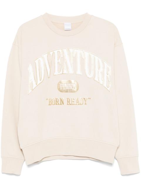 appliqué-detail sweatshirt