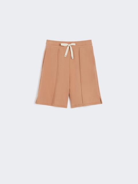 MAESTA Cotton fleece shorts