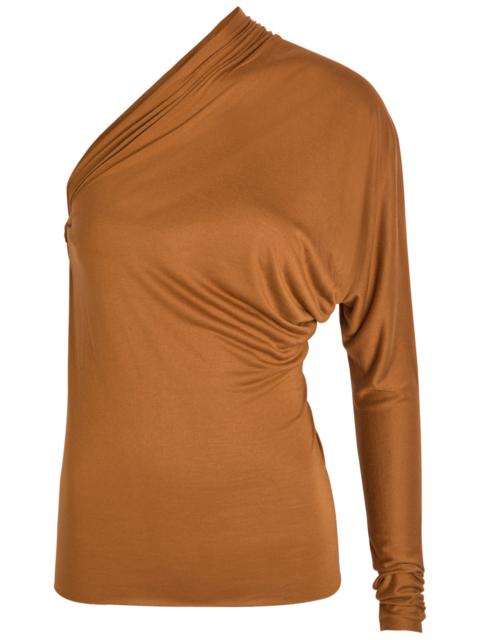 Rick Owens Lilies Diana One-sleeve Fine-knit top