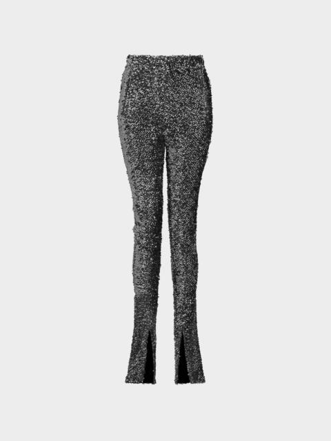 AZRA TROUSER IN TEXTURED SEQUIN