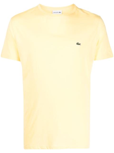 logo-patch cotton T-shirt