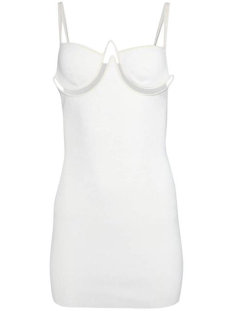 underwire-cup minidress
