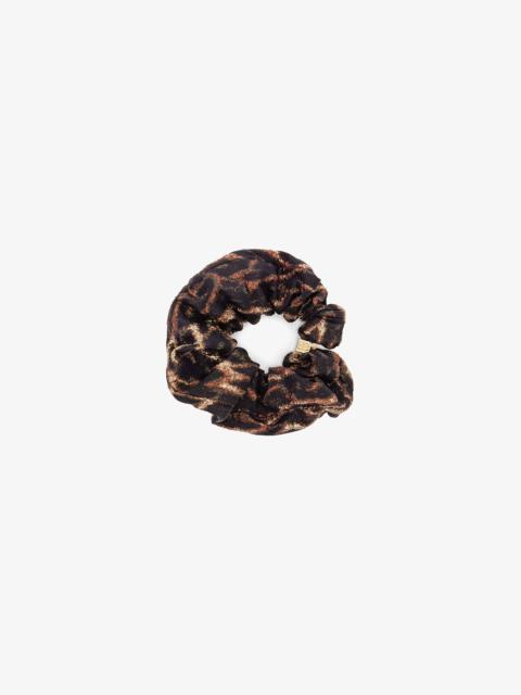 METALLIC PRINTED SCRUNCHIE