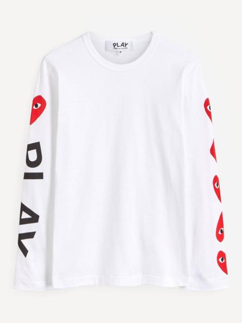 Multiple Heart Long-Sleeved T-Shirt
