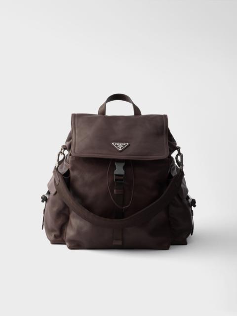 Prada Explore leather backpack