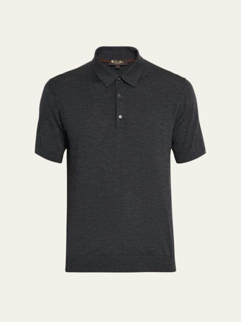 Men's Sottile Short-Sleeve Polo Sweater