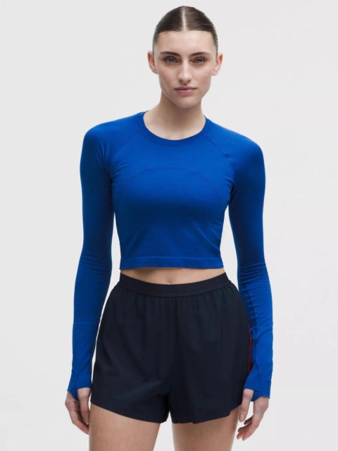 Swiftly Tech Cropped Long-Sleeve Shirt 2.0