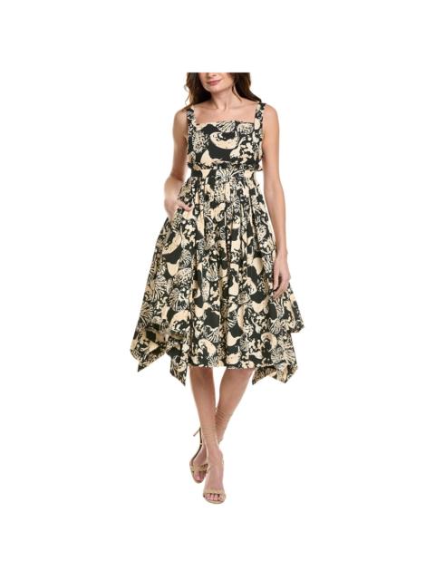 Agua by Agua Bendita Lunatus Cosechia Midi Dress