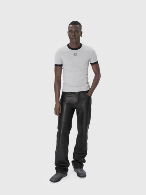 Moon Logo Jersey Fitted T-Shirt