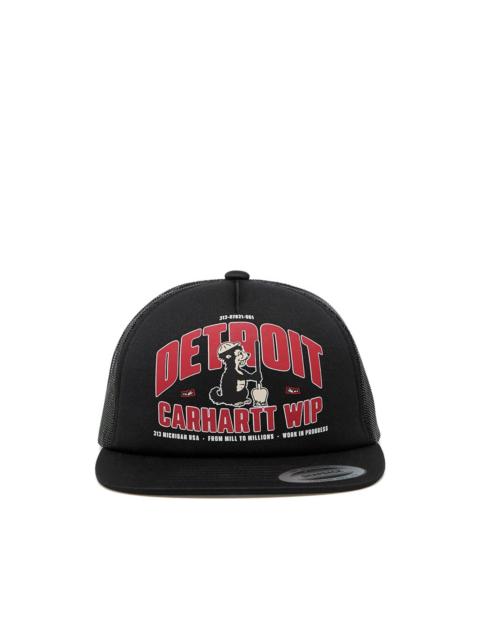 detroit-graphic trucker cap