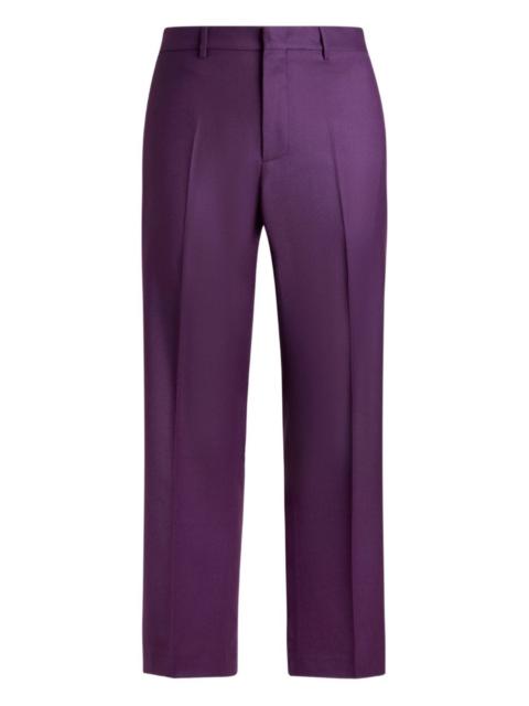 welt-pockets tailored trousers