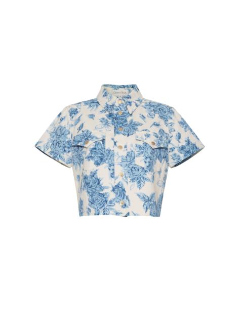 Paro Top
Cropped, Collared, and Snapped with Western Charm