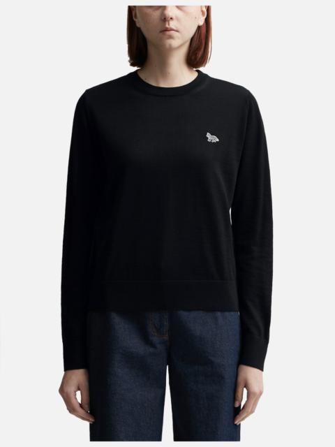 BABY FOX PATCH REGULAR JUMPER