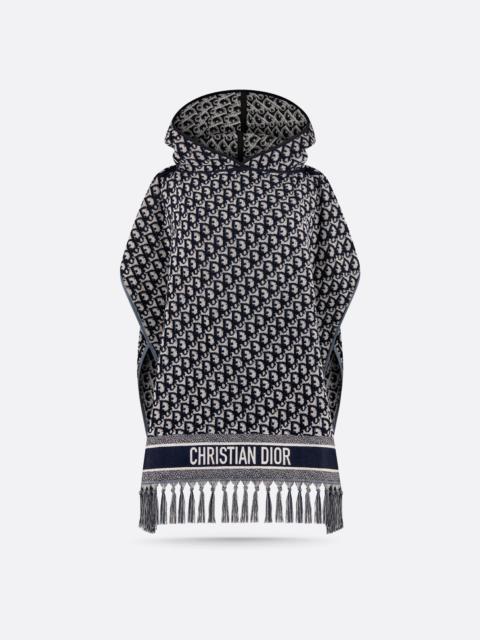 Dior Oblique Hooded Poncho