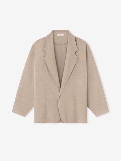 Wool Cotton Unlined California Blazer