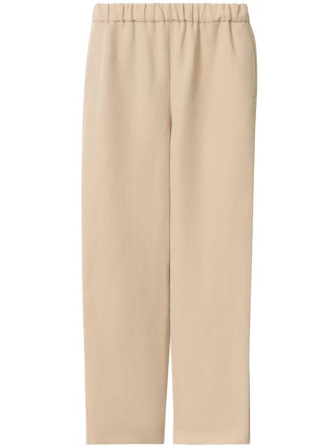 straight-leg trousers