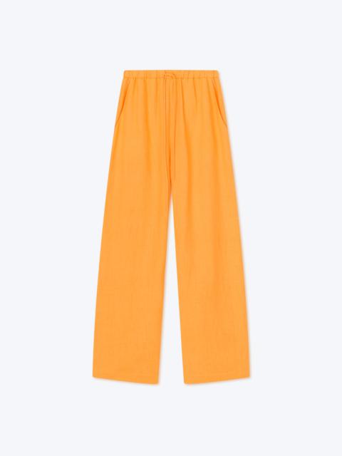 POLYKA - Linen pants - Orange