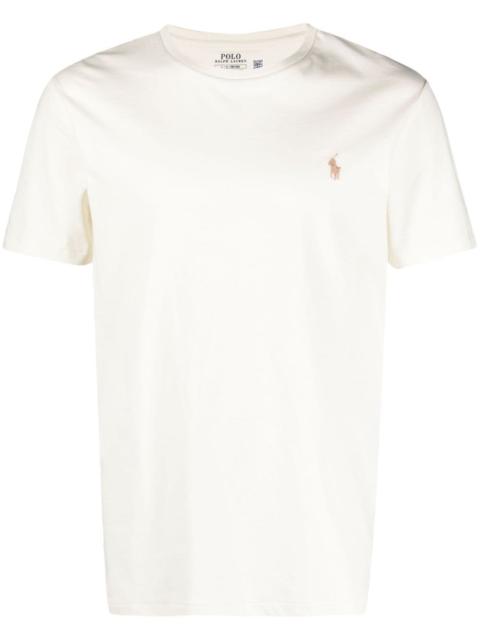 Polo Pony-embroidered cotton T-shirt
