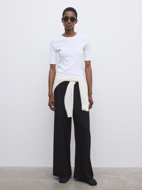 Fluid Crepe trousers