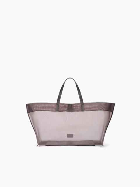 STAUD CHRISTOS LARGE MESH TOTE ESPRESSO