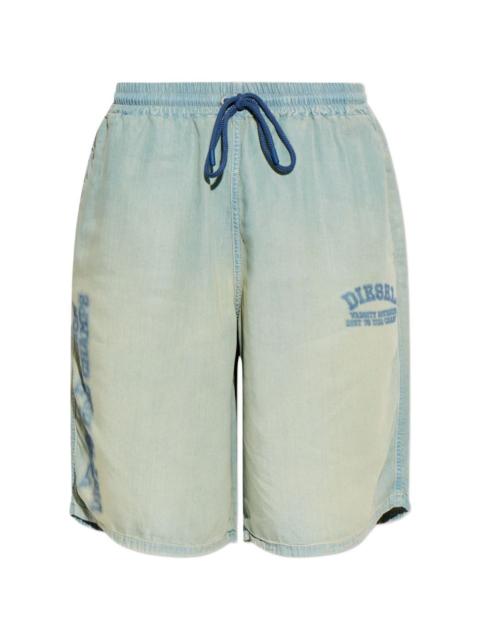 D-ENIMOS drawstring shorts