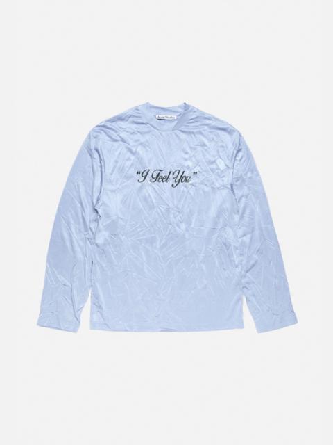 Graphic t-shirt - relaxed - Powder blue