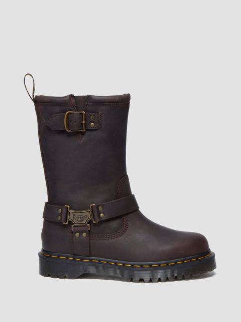 Anistone Hi Leather Biker Boots
