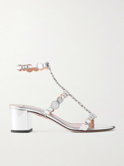 Afterglow 50 Metallic Leather Sandals
