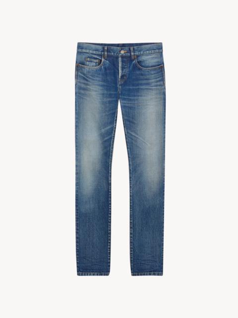 SLIM JEANS IN SOUTH BLUE DENIM