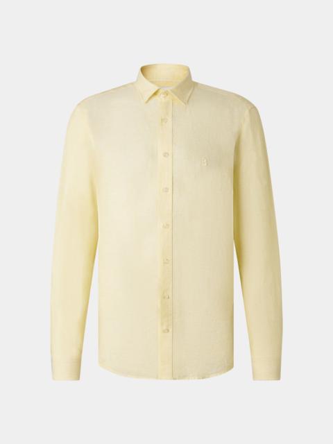 Timi linen shirt in Yellow