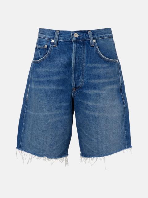 Ayla denim Bermuda shorts