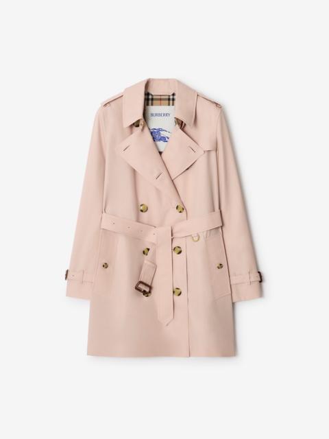 Short Tropical Gabardine Kensington Trench Coat