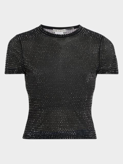 Tess Crystal-Embellished T-Shirt