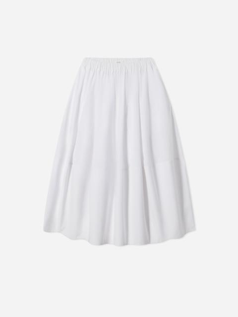 Full Skirt in Cotton Poplin