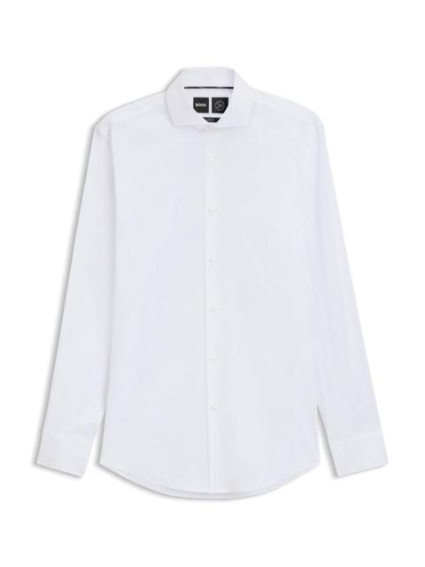 SLIM-FIT SHIRT IN EASY-IRON POPLIN