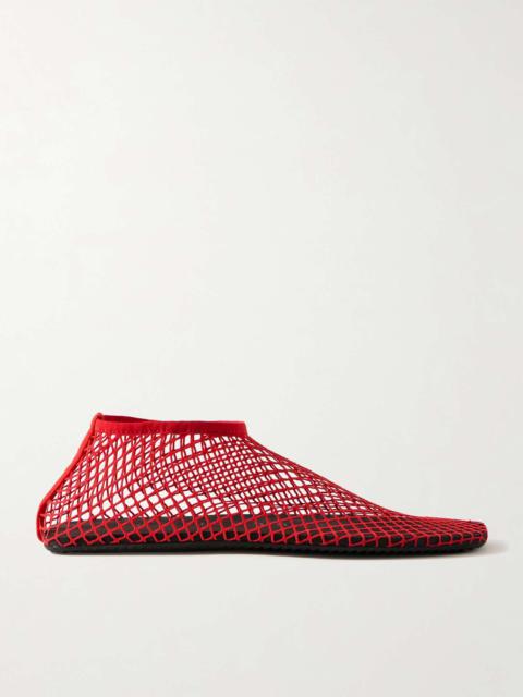 Mesh ballet flats Red
