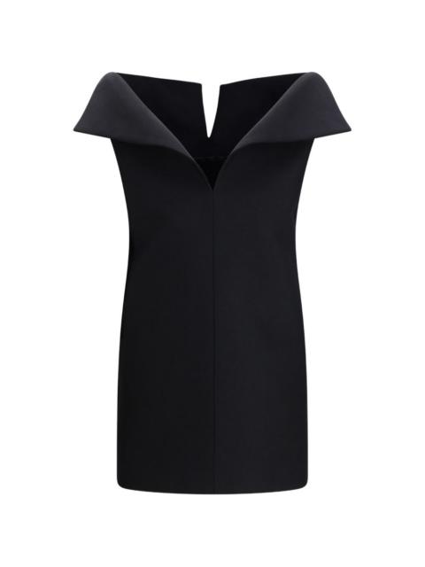 Vareuse V-neck dress