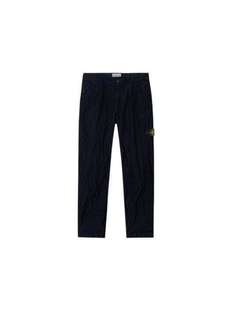 Stone Island 3100026 Wrinkled Corduroy 500-TC Pant Navy Blue