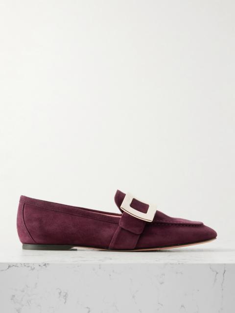 Buckled Suede Loafers